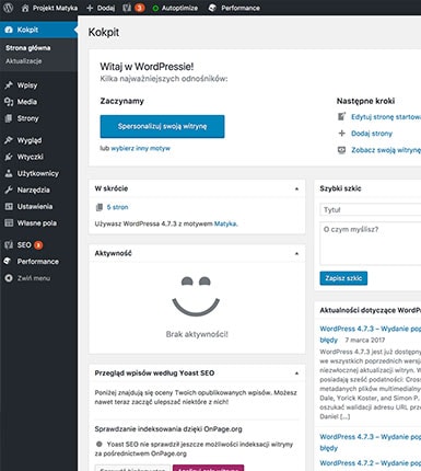 System CMS